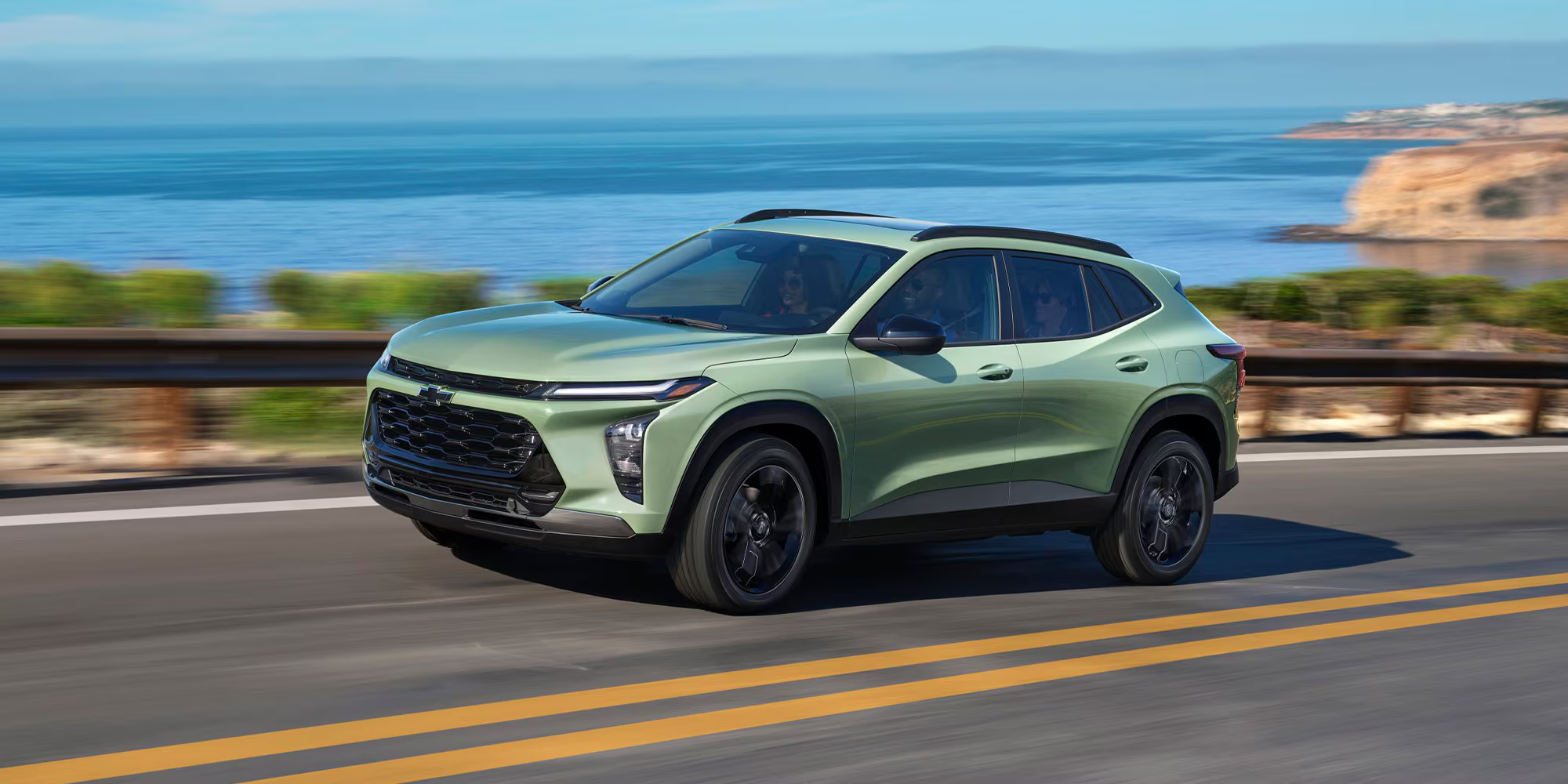 Holding Sign Inside the Dealership