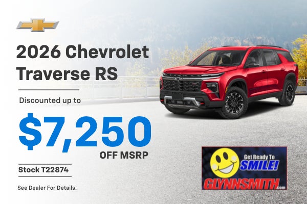 2026 Chevy Traverse RS